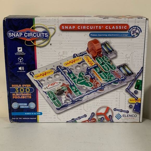 Elenco Other - Snap Circuits Classic SC-300 Electronics Exploration Kit, Over 300 Projects